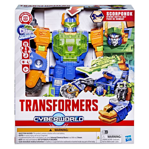 Transformers Cyberworld Scorponok Strike Savaş Seti 1659