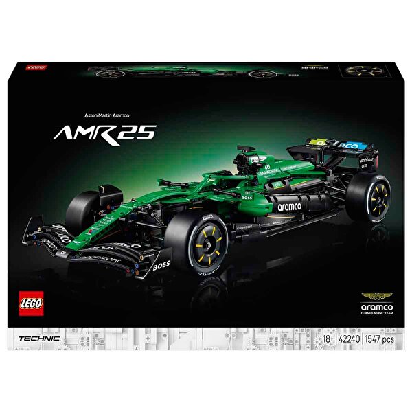 LEGO Technic Aston Martin Aramco AMR25 F1 Araba 42240