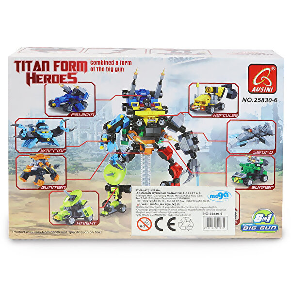 Ausini Heroes Set 25830-6