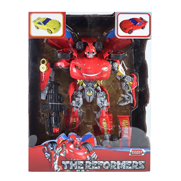 Dev Transformer Müzikli Set Kırmızı