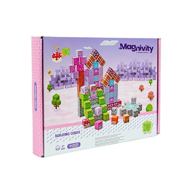 Prenses Temalı Manyetik Bloklar 113 Parça