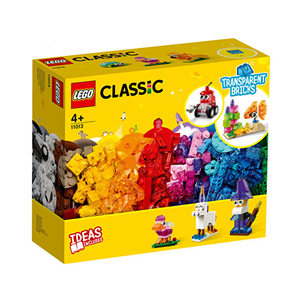 LEGO Classic Yaratıcı Şeffaf Yapım Parçaları 11013