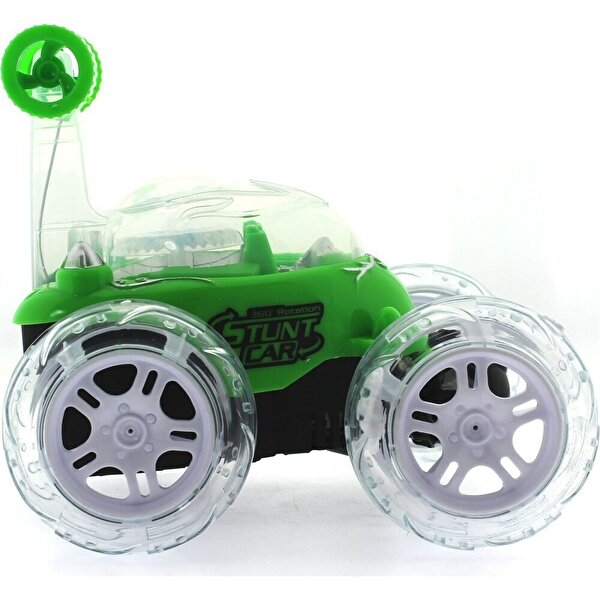 Zıppır Kumandalı Akrobat Araba Yeşil