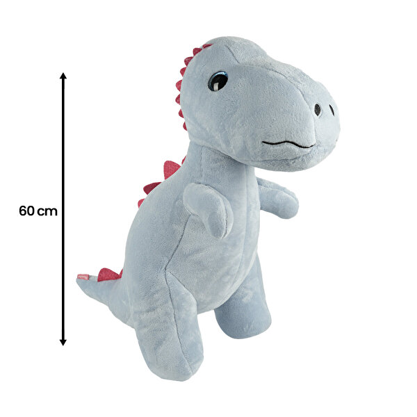 Trex 60 Cm Peluş Açık Mavi