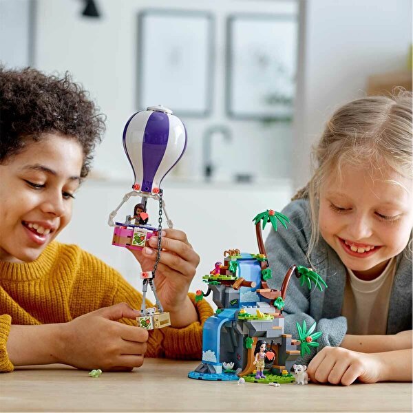 LEGO Friends Sıcak Hava Balonuyla Kaplan Kurtarma Operasyonu 41423