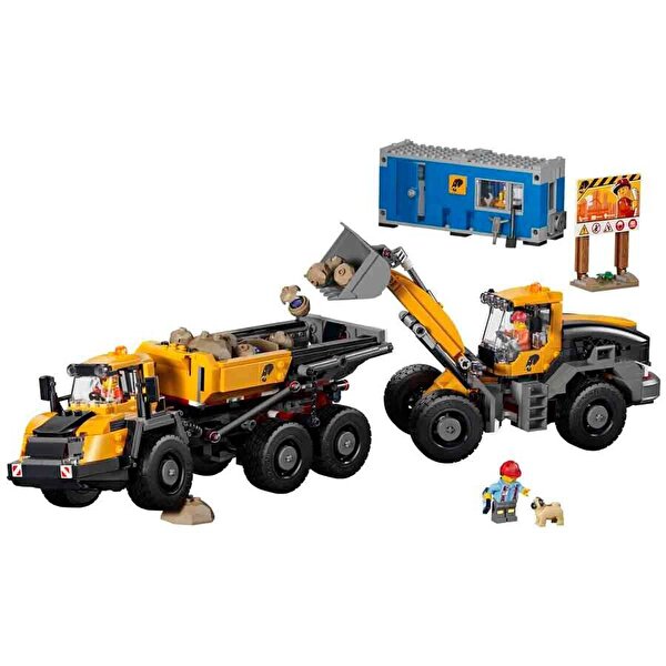 LEGO City Damperli Kamyon ve Ön Yükleyici 60494