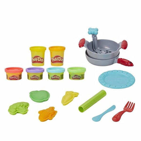 Play Doh Mutfak Atölyesi Eğlenceli Makarna Seti E9369