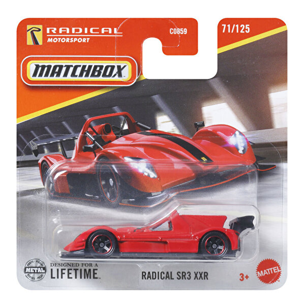 Matchbox Tekli̇ Arabalar Radical SR3 XXR JBR72