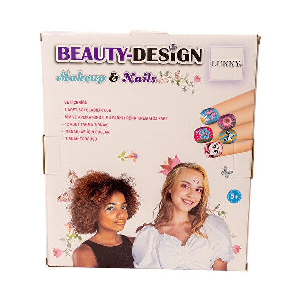 Lukky Far Paleti ve Tırnak Tasarım Seti