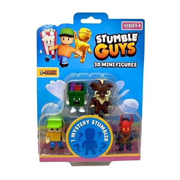 Stumble Guys 5’li Mini Figür Set 3