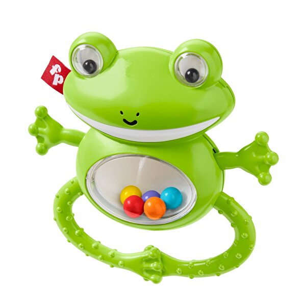 Fisher Price Sevimli Dostlar Dişlik ve Çıngıraklar Kurbağa (GGF03)