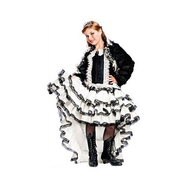 Mıss Burlesque Bimba Kostüm 6 Yaş