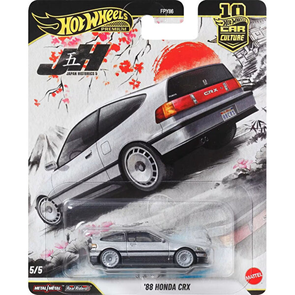 Hot Wheels Car Culture Premium Arabalar 88 Honda Crx JKF13