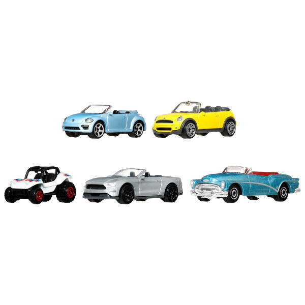 Matchbox Beşli Araba Seti Convertible Dreams JJP47