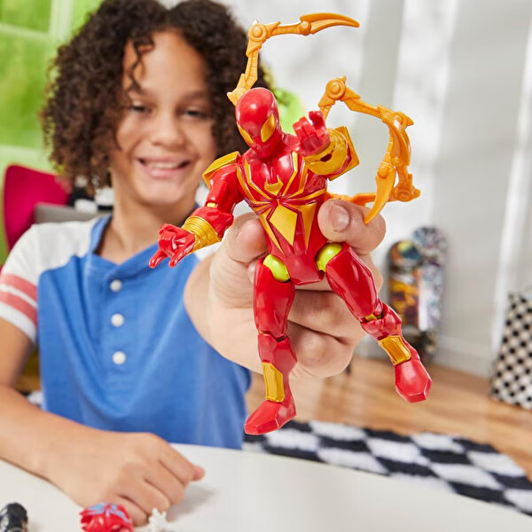 Marvel MixMashers Iron Spider Deluxe Figür 12 Cm