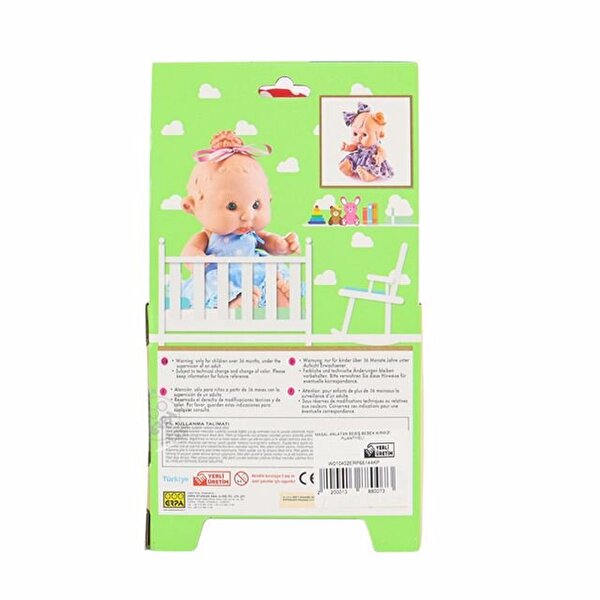 Masal Anlatan Bebiş Bebek Kırmızı Puantiyeli