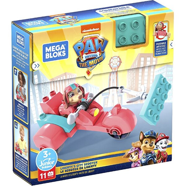 Mega Bloks PAW Patrol Filmi Liberty'nin Kancalı Scooter'ı