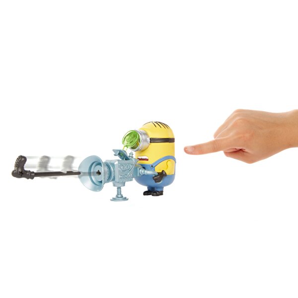 Minions 10 cm Sesli ve Hareketli Film Figürleri - Stuart GMF04