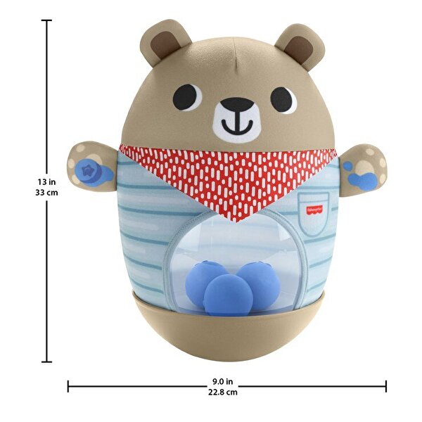 Fisher Price Kamp Zamanı Hacıyatmaz Ayıcık 33 Cm JLB83