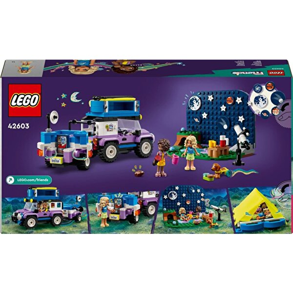 LEGO Friends Yıldız Gözlemleme Kamp Aracı 42603