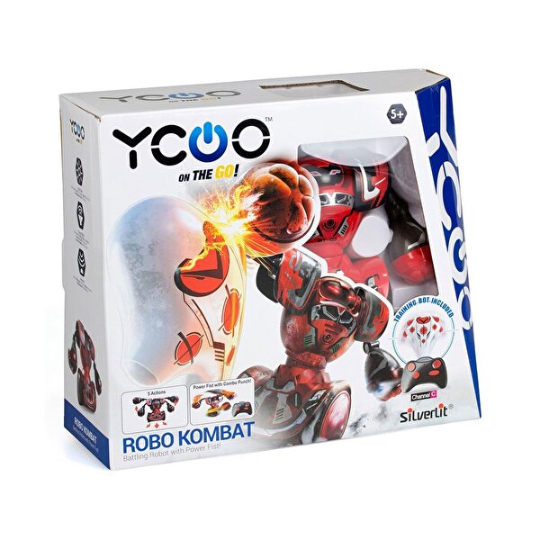 Silverlit Robo Kombat Tekli Antrenman Set Kırmızı