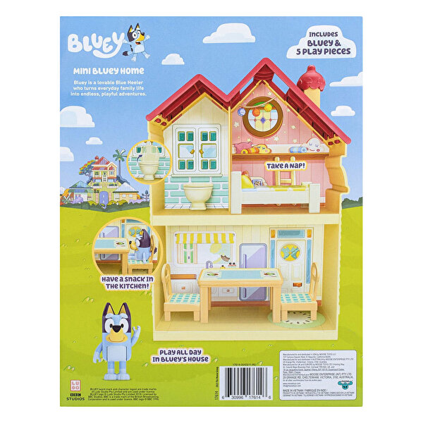 Bluey Mini Oyun Ev Oyun Seti