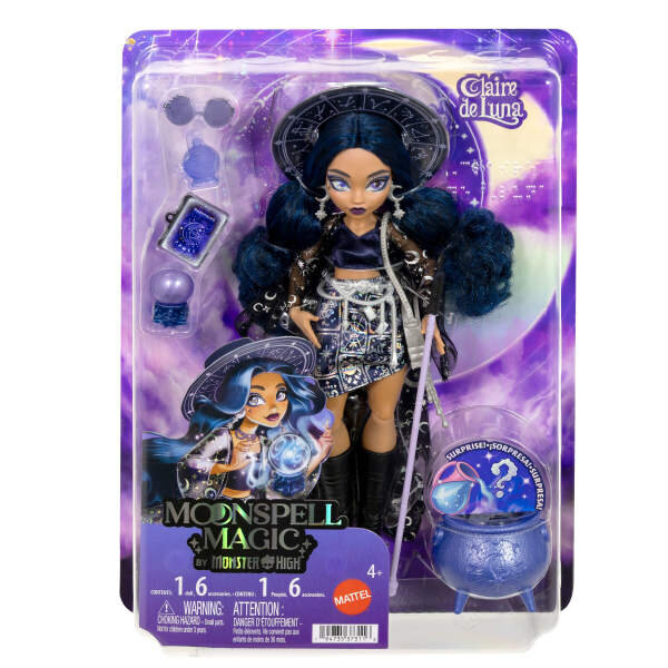 Moonspell Magic By Monster High Claire De Luna Bebek JMB89