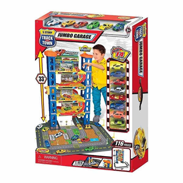 Express Wheels Jumbo Garaj Seti 116 Parça