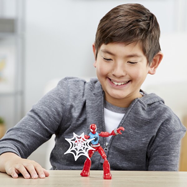 Spider-Man Bend & Flex Scarlet Spider Figür F2297