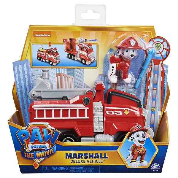 Paw Patrol Filmi Deluxe Temalı Araç - Marshall