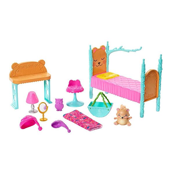 Enchantimals Oda ve Bebek Oyun Setleri Snore Ayıcık ve Ayı Bren FRH46