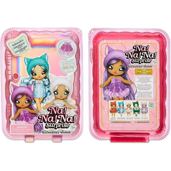 Na! Na! Na! Surprise Sweetest Gems - Ruby Frost Garnet Bebeği