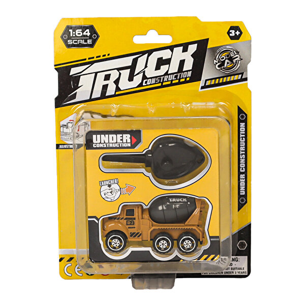 Anahtarlı Bas Gitsin İnşaat Araçları Mikser