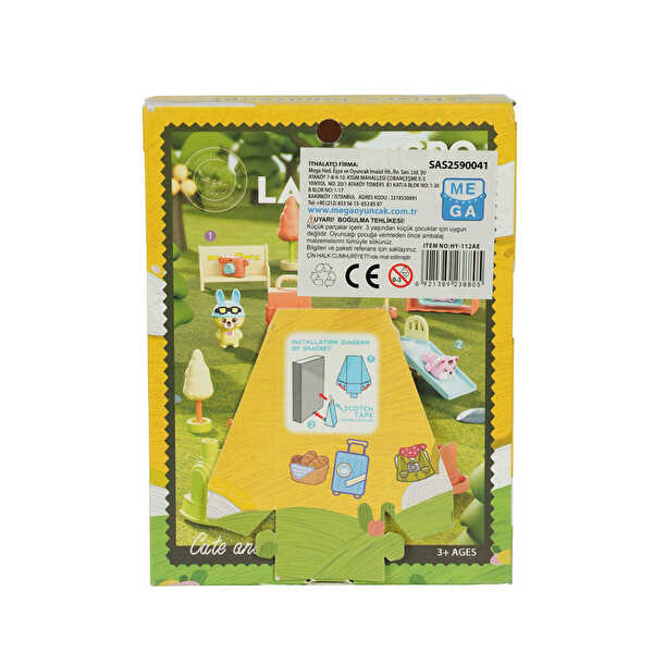 Meow Diary Mini Figürlü Seyahat Oyun Seti