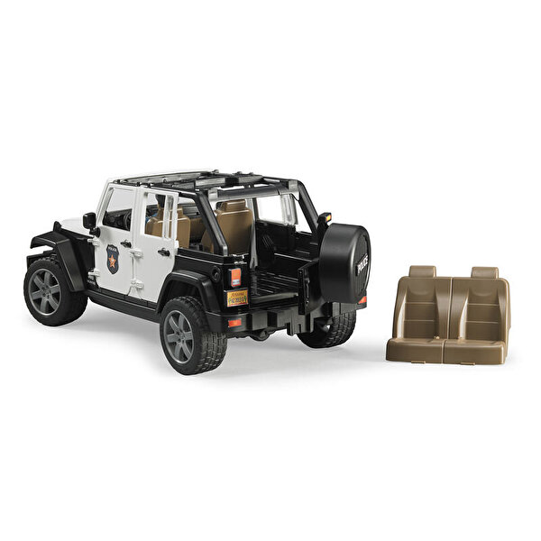 Bruder Jeep Wrangler U.R Polis Aracı Ve Memur - BR02526
