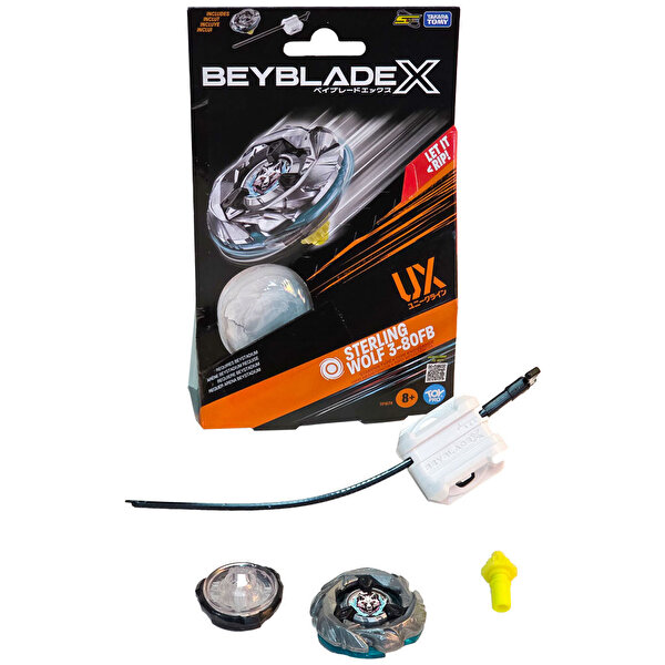 Beyblade X Sterling Wolf 3-80FB UX Başlangıç Seti TP1674