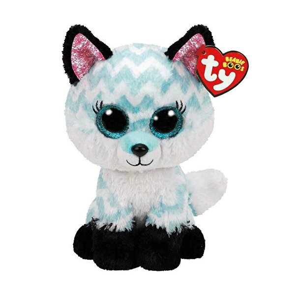 Ty Beanie Boo Atlas Aqua Chevron Tilki 15 Cm