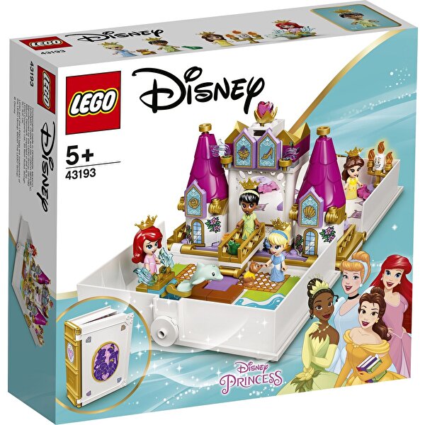 LEGO Disney Ariel. Belle. Sindirella ve Tiana'nın Hikaye Kitabı Macerası 43193