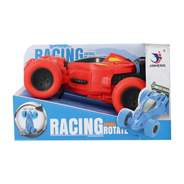 Akrobatik Sürtmeli Yarış Arabası Kırmızı