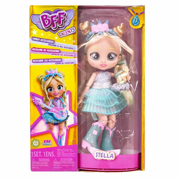 Cry Babies BFF Bebekler S3 911109 Stella