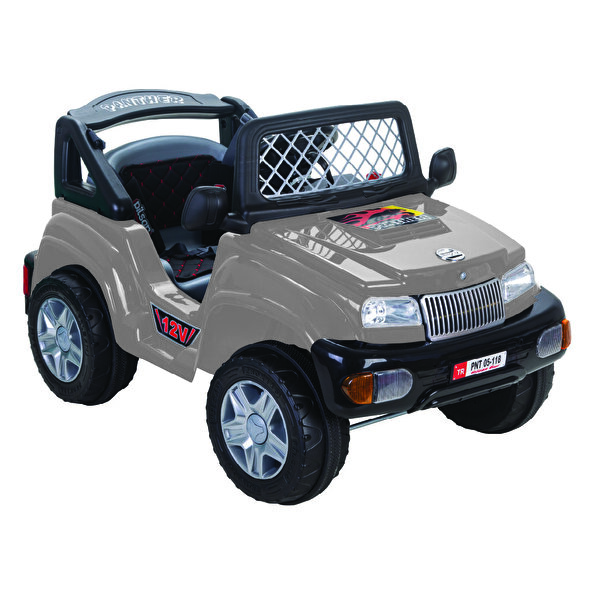 Pilsan 12V Panter Gri Akülü Araba