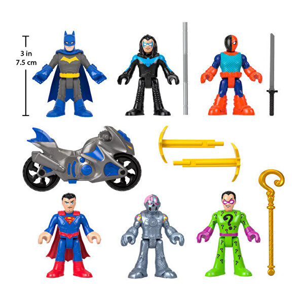 Fisher Price Imaginext DC Super Friends Batman ve Arkadaşları HXF94