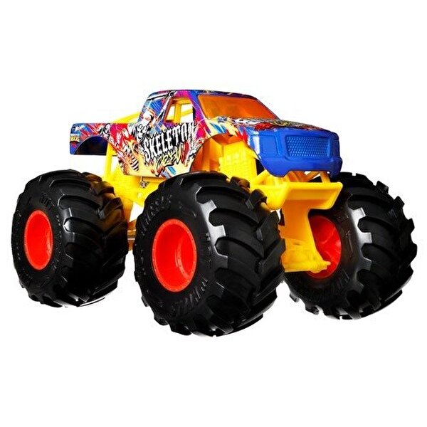 Hot Wheels Monster Trucks 1:24 Arabalar Skeleton Crew GTJ46