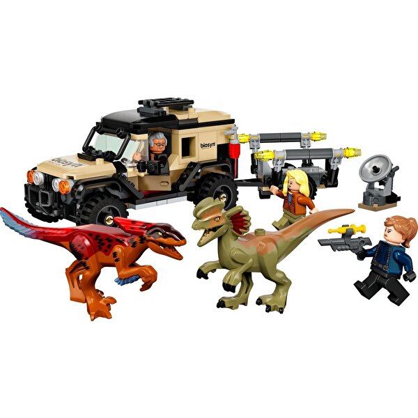 LEGO Jurassic World Pyroraptor ve Dilophosaurus Nakliyesi 76951