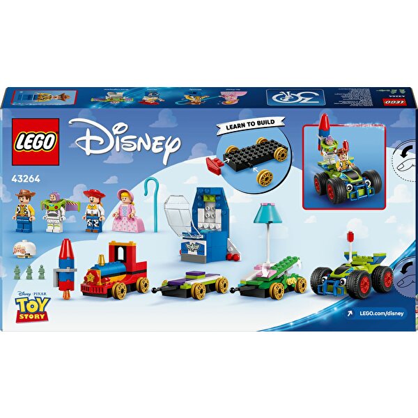 LEGO Disney Oyuncak Hikayesi Kutlama Treni ve RC Araba 43264