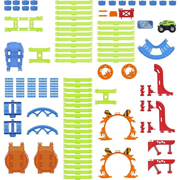 Sky Trux Dağ Seti Kırmızı