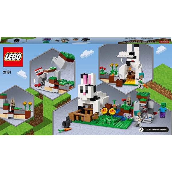 LEGO® Minecraft Tavşan Çiftliği 21181