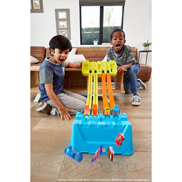 Hot Wheels Track Builder Kutulu Uzman Serisi Yarış Seti GLC95