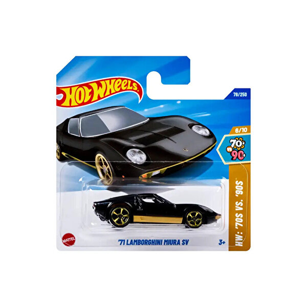 Hot Wheels '71 Lamborghini Miura P400 SV JFN83