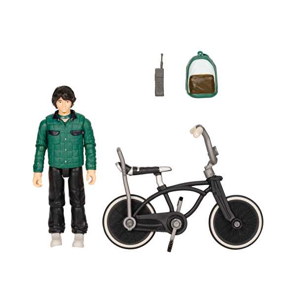 Stranger Things Mike With Bike 10 cm Figür ve Bisiklet Seti